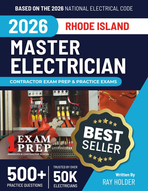 Rhode Island 2026 Master Electrician Exam Prep and Study Guide