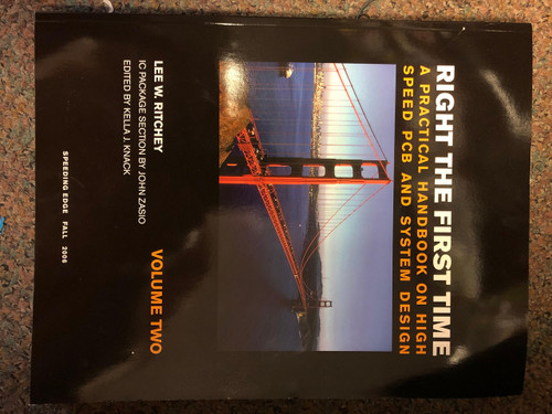 Right the First Time: a Practical Handbook on High Speed Pcb and System