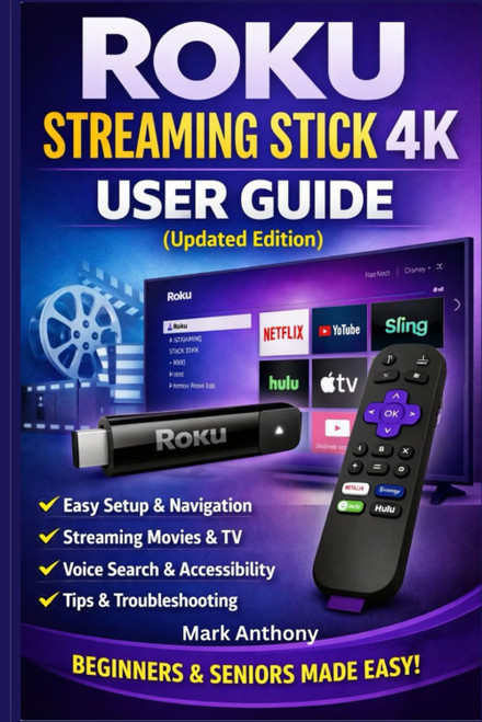 Roku Streaming Stick (4K) User Guide: A Simple