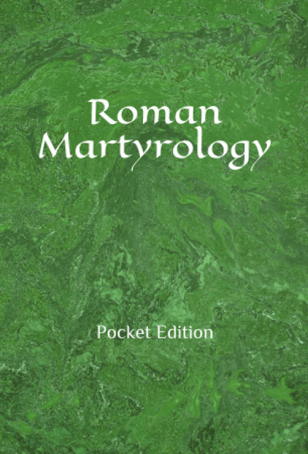 Roman Martyrology: Pocket Edition
