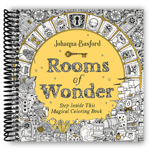 Rooms of Wonder: Step Inside This Magical Coloring Book