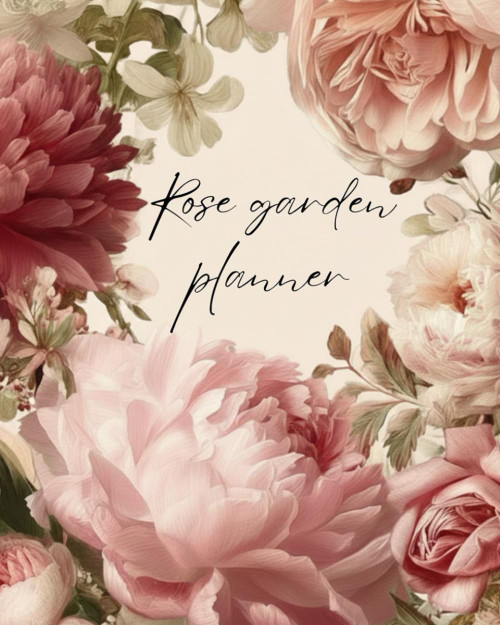 Rose Garden Planner And Log Book