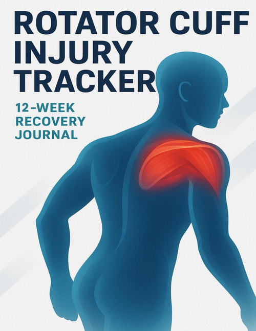 Rotator Cuff Injury Tracker: 12-Week Recovery Journal for Shoulder Rehab