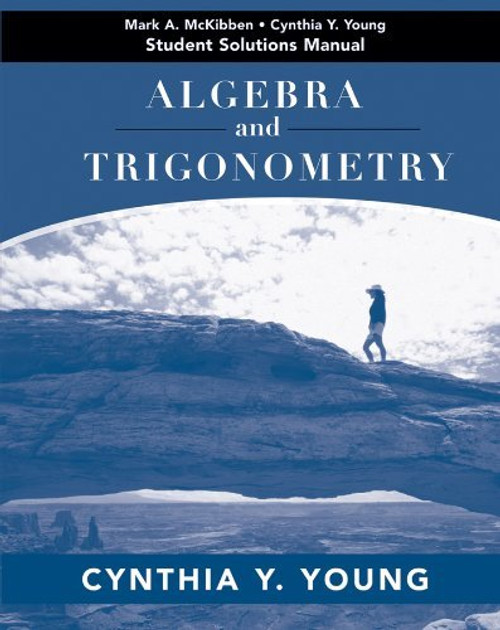 Algebra And Trigonometry Student Solutions Manual