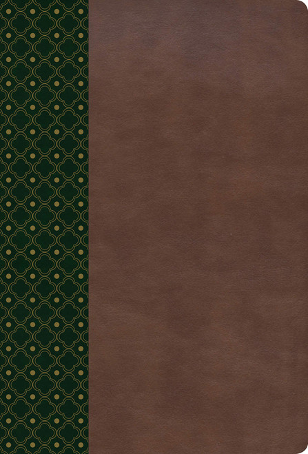 RVR 1960 Biblia de estudio Scofield, verde oscuro/castaño símil piel (Spanish Edition)