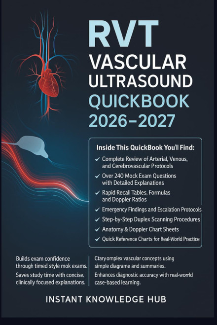 RVT Vascular Ultrasound QuickBook 2026–2027
