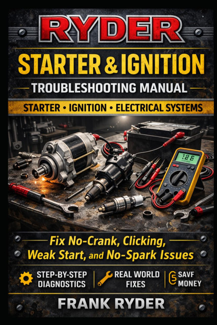 RYDER Starter & Ignition Troubleshooting Manual: Sportster • Dyna • Softail • Touring Models