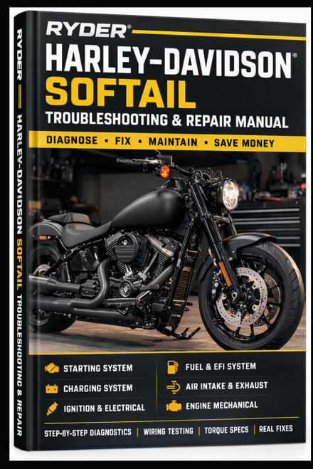 RYDER: Harley-Davidson Softail Troubleshooting & Repair Manual: Complete