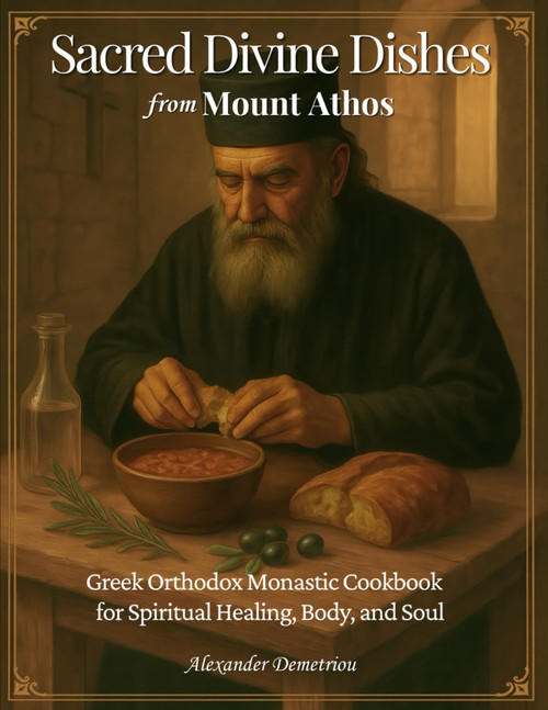 Sacred Divine Dishes from Mount Athos: Greek Orthodox Monastic Cookbook – Traditional