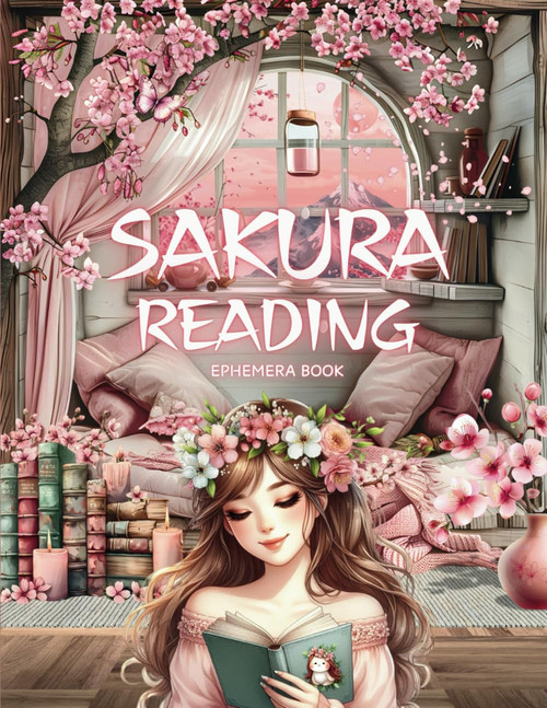 Sakura Reading Cut and Collage Ephemera Book