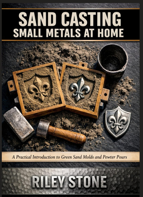 SAND CASTING SMALL METALS AT HOME