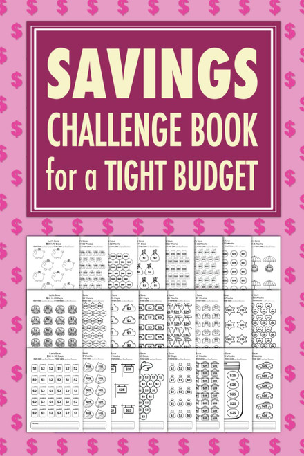 Savings Challenge Book for a Tight Budget