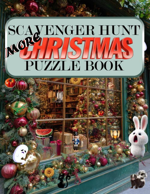 Scavenger Hunt More Christmas Puzzle Book
