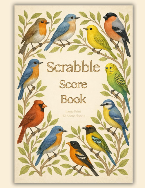 Scrabble Score Book: Avian Themed (Scrabble Score Books with Themes)