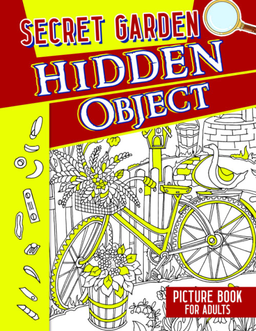 Secrect Garden Hidden Object Picture Book For Adults