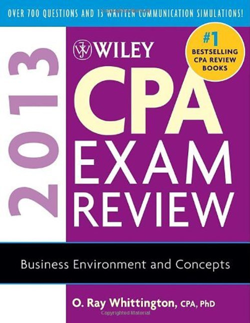 Wiley Cpa Exam Review Business Environment And Concepts