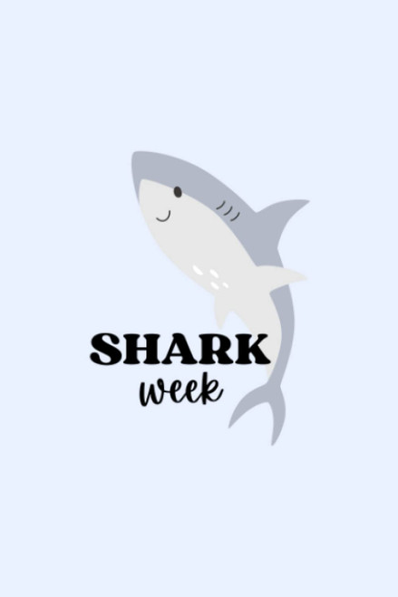 SHARK WEEK Period Journal by Just Sharon | Period Tracker & Undated