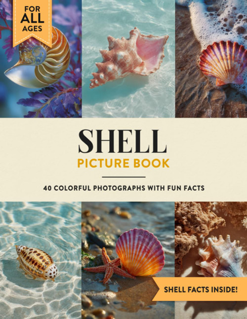 Shell Picture Book: Learn All About Shells with Fun Photos and Shell