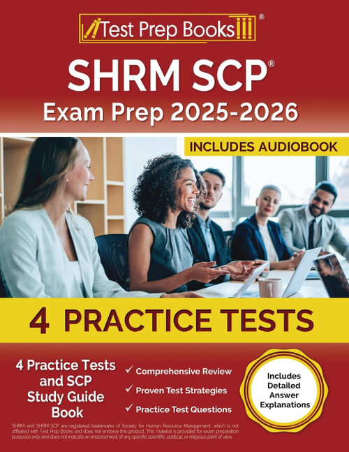 SHRM SCP Exam Prep: Practice Tests and SCP Study Guide Book