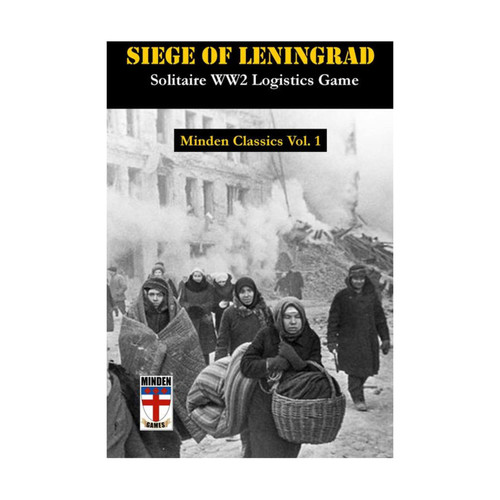 Siege of Leningrad: Solitaire WW2 Logistics Game (Minden Classics)