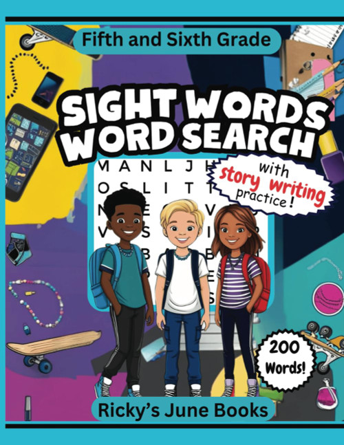 Sight Words Word Search: Fifth and Sixth Grade High Frequency Words