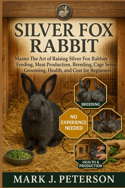 SILVER FOX RABBIT: Master The Art of Raising Silver Fox Rabbits Feeding