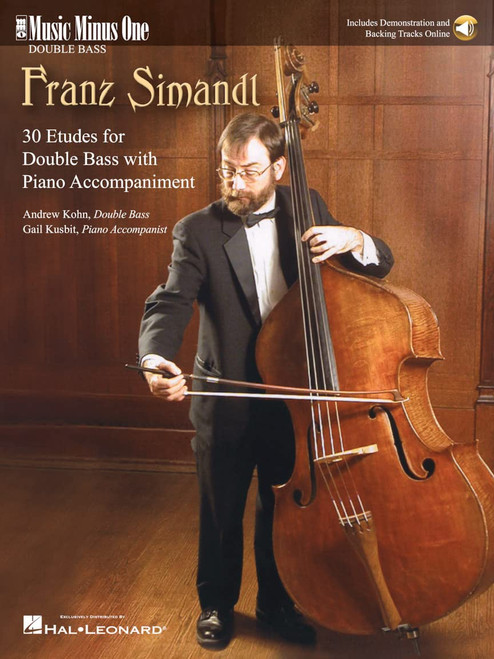 Simandl - 30 Etudes for Double Bass - Book/Online Audio