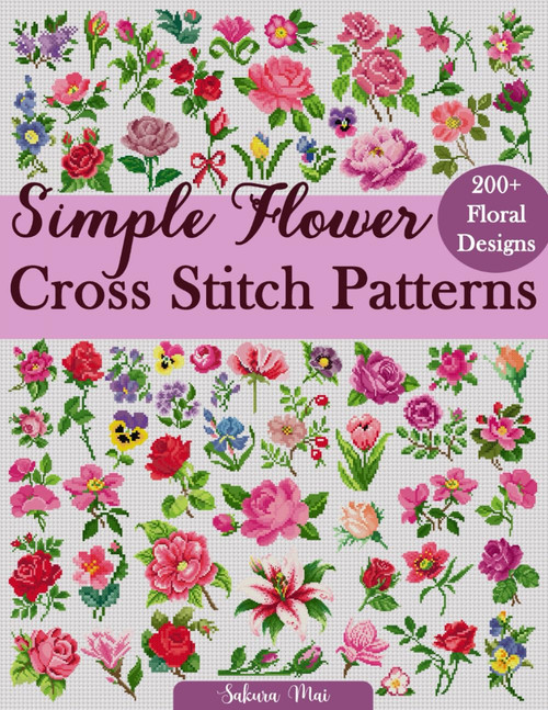 Simple Flower Cross Stitch Patterns