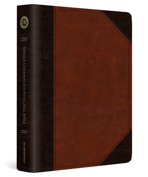 Single Column Journaling Bible – Brown (English Standard Version)