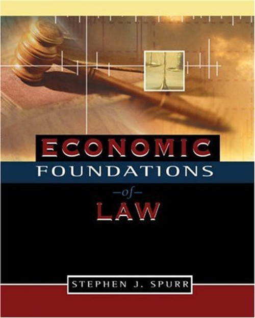 Economic Foundations Of Law