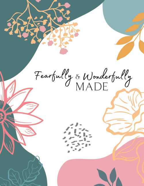 Sketchbook: Fearfully And Wonderfully Made Psalm 139: Christian Sketchbook