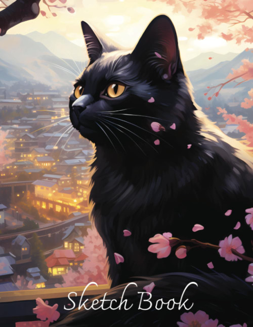Sketchbook: Purrfect Pencils - A Cat-Themed Sketchbook For Sketching