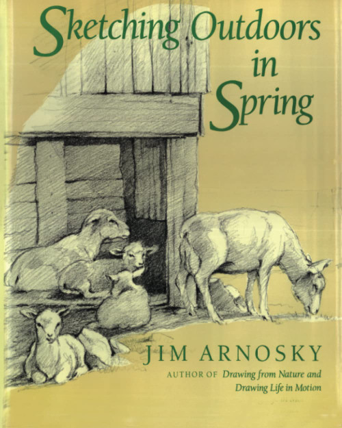 Sketching Outdoors in Spring