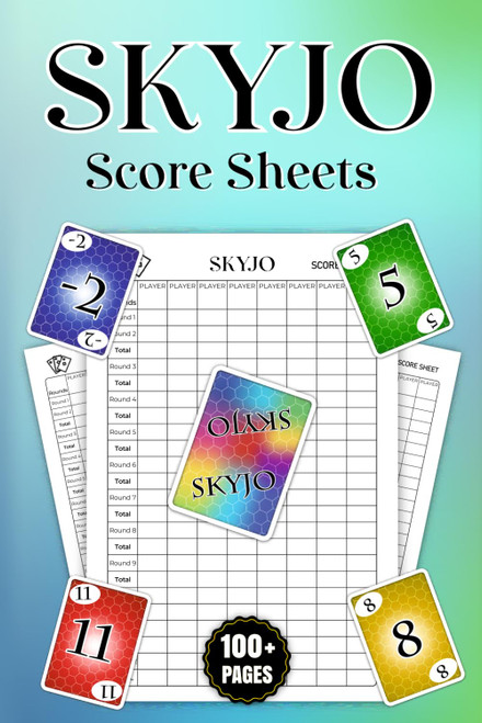 Skyjo Score Sheets