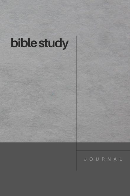 SOAP Bible Study Journal for Men