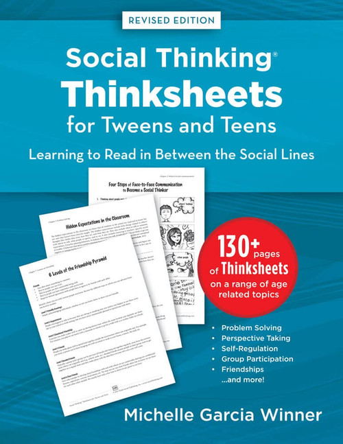 Social Thinking Worksheets for Tweens and Teens Learning to Read