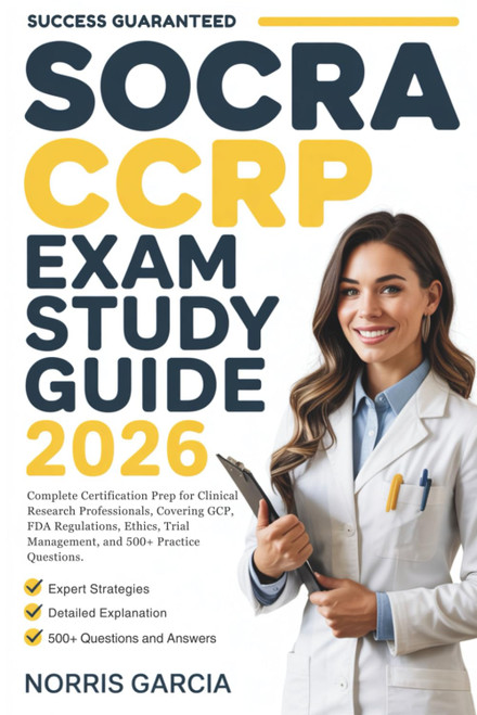 SOCRA CCRP EXAM STUDY GUIDE 2026