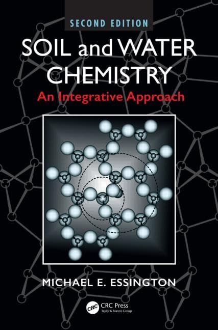 Soil and Water Chemistry: An Integrative Approach