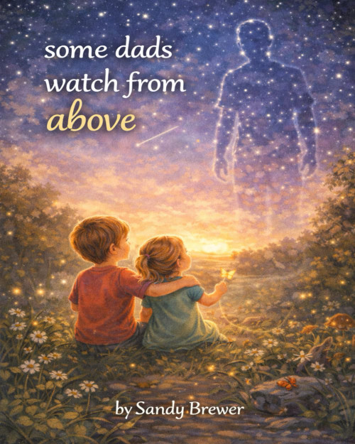 Some dads watch from above