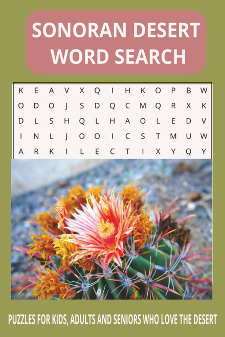 Sonoran Desert Word Search Puzzle Book