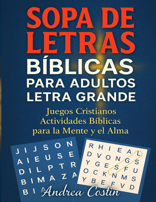 Sopa de Letras Bíblicas para Adultos en Español