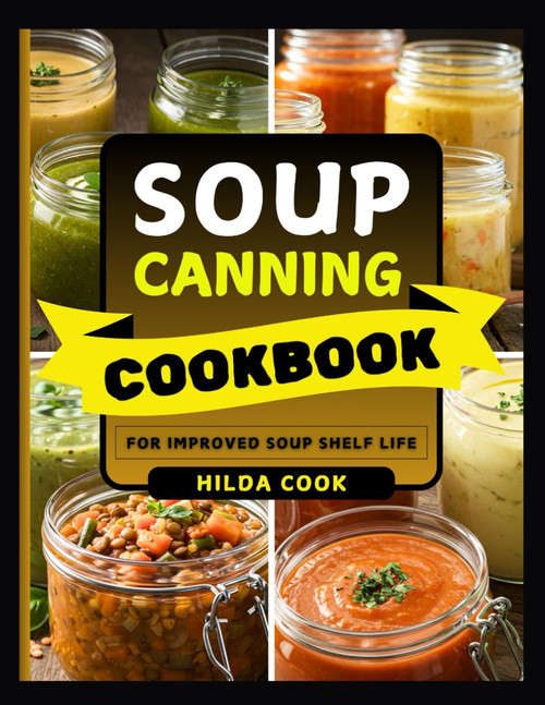 SOUP CANNING COOKBOOK: Easy Step by Step Recipes to Pressure Can and