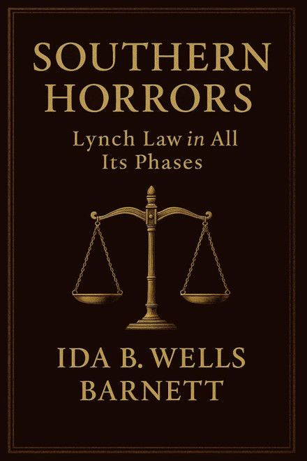 Southern Horrors (Large Print Edition) Lynch Law in All Its Phases