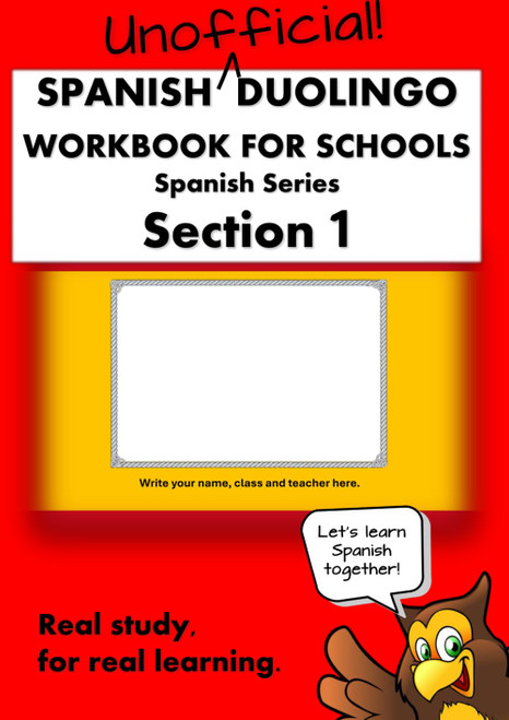 Spanish Duolingo Workbook for Schools