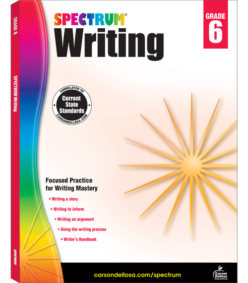 Spectrum 6th Grade Writing Workbooks