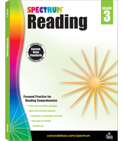 Spectrum Reading Comprehension Grade 3 Workbook