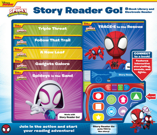 Spidey and His Amazing Friends Story Reader Go Electonic Reader and