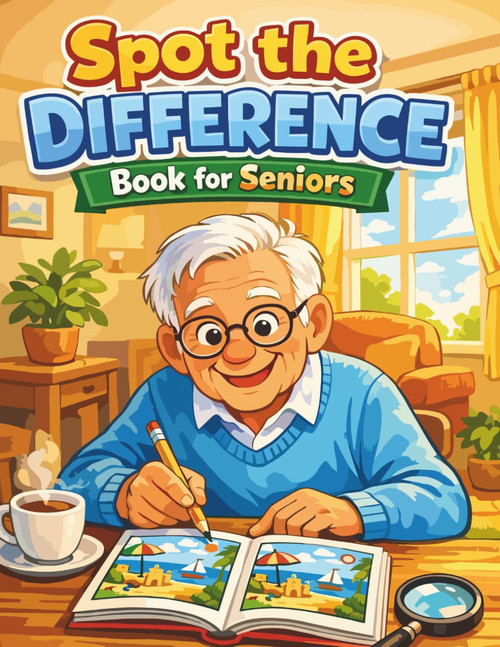 spot the difference book for seniors