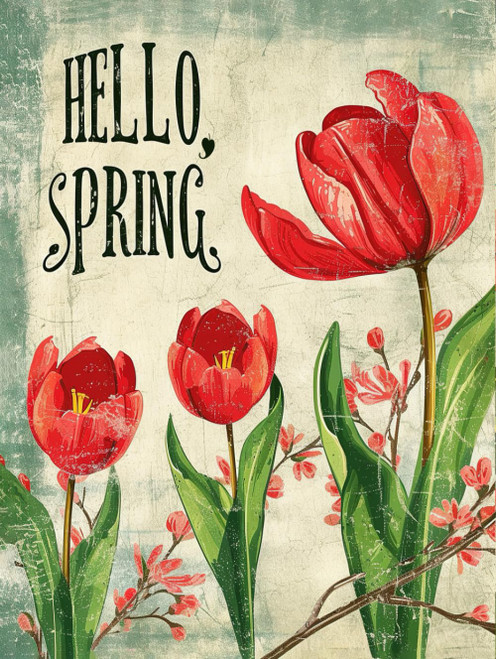 Spring As A State Of Being: Very Pretty Holiday Decorative Book