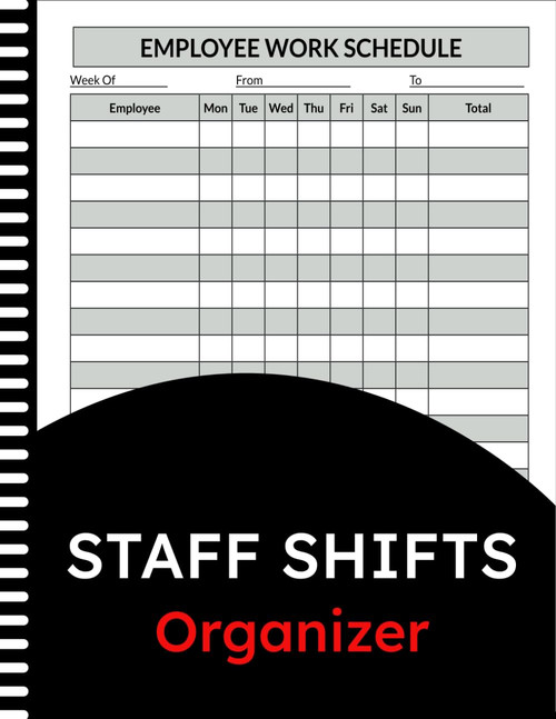 Staff Shifts Organizer: Weekly and Daily Employees Scheduling for Staff